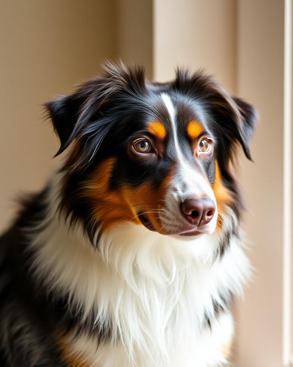 Piper, an Australian Shepherd featured on The Aussie Standard